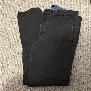 Banana Republic Men's Dark Gray Mason Chinos Pants 32x32